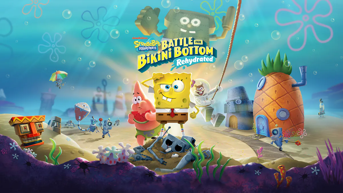 SpongeBob SquarePants: Battle for Bikini Bottom Rehydrated artwork