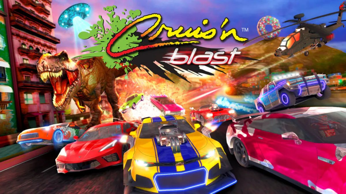 Cruis'n Blast artwork