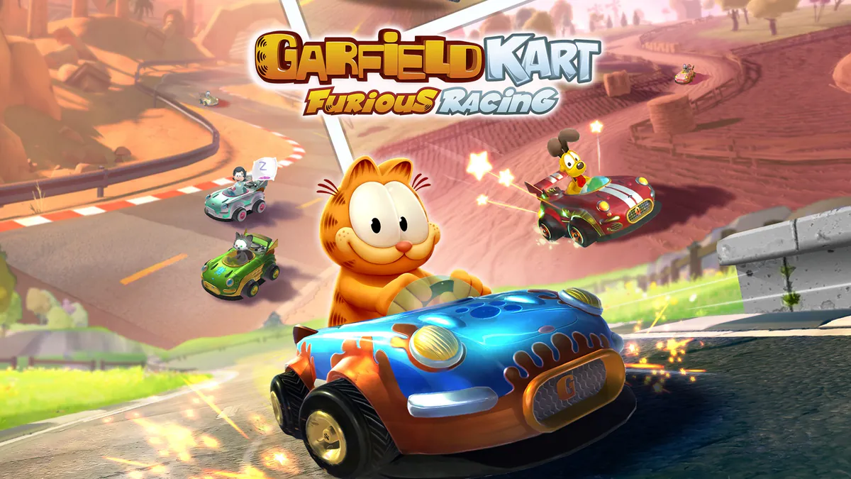 Garfield Kart Furious Racing artwork