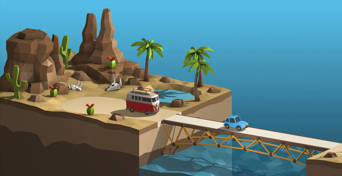 Poly Bridge 2 artwork