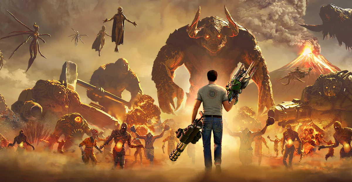 Serious Sam 4 artwork