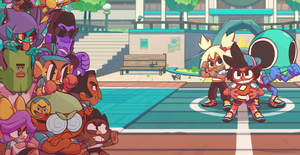 Dodgeball Academia artwork