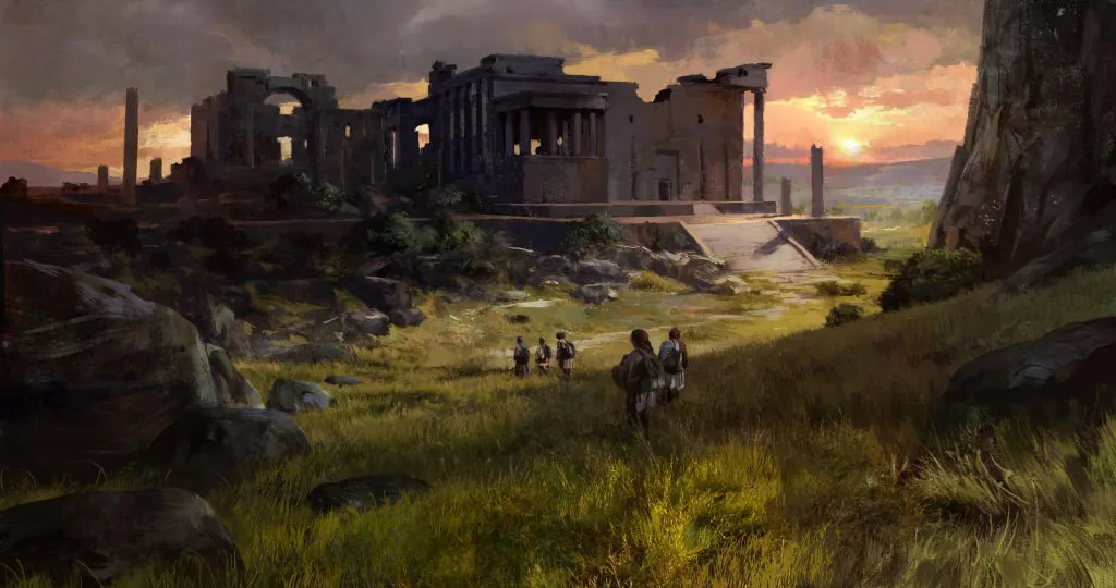 Old World artwork