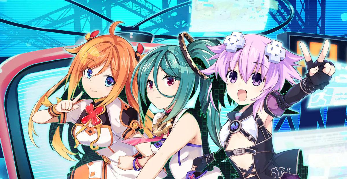 Neptunia Virtual Stars artwork