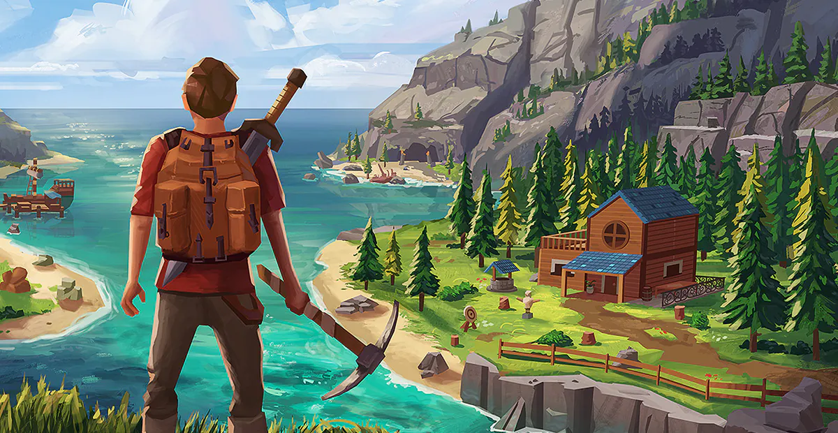 Len's Island artwork