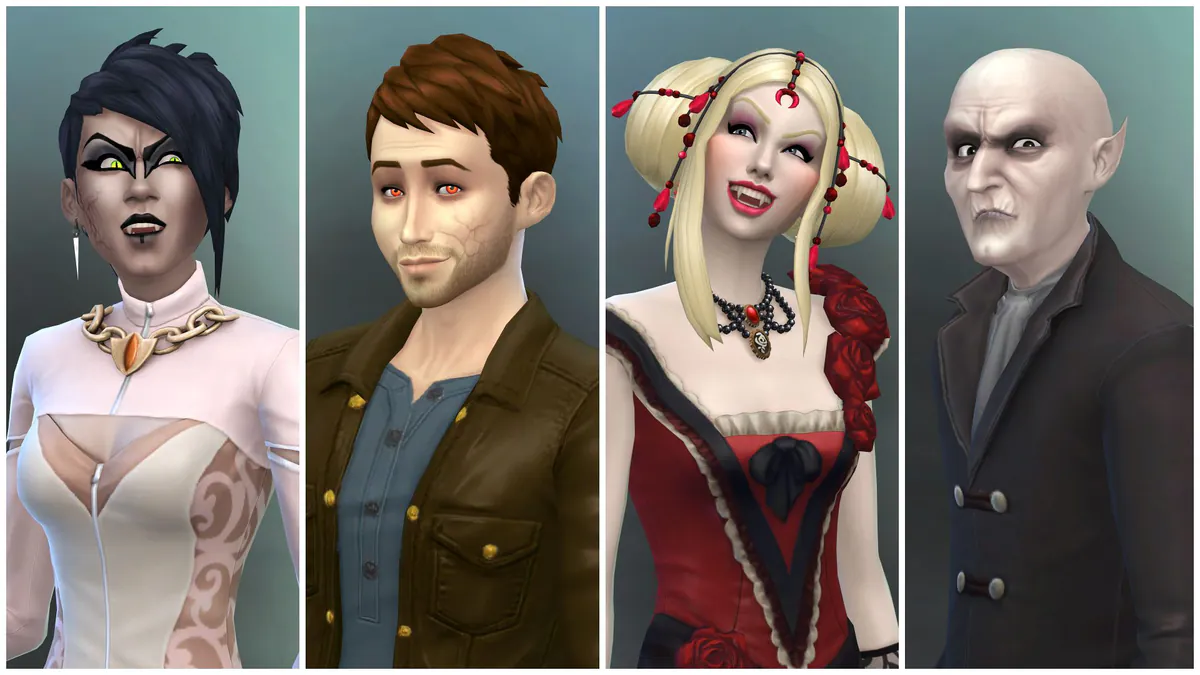 The Sims 4 - Vampires artwork