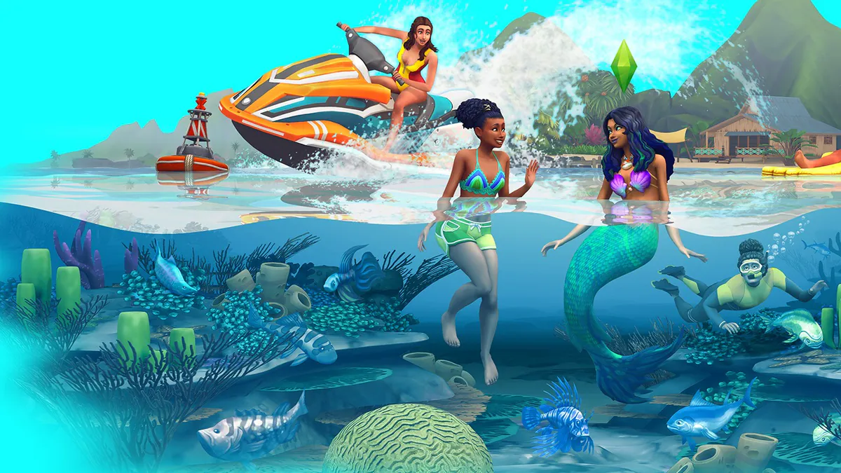 The Sims 4 - Island Living artwork