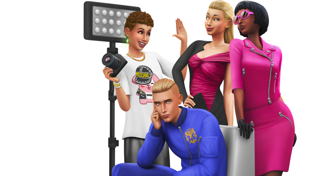 The Sims 4 - Moschino Stuff artwork