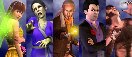 The Sims 3 - Supernatural artwork