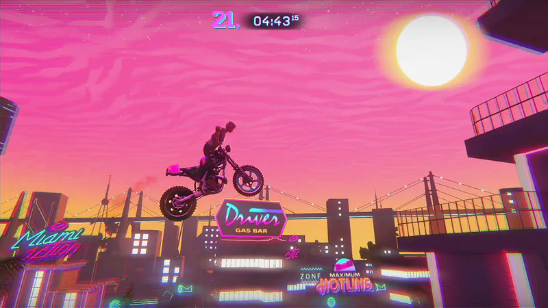 Trials of the Blood Dragon screenshot 3