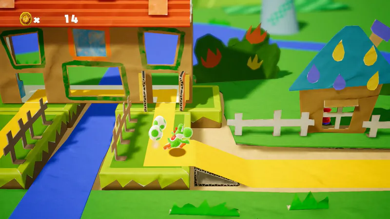Yoshi's Crafted World screenshot 6