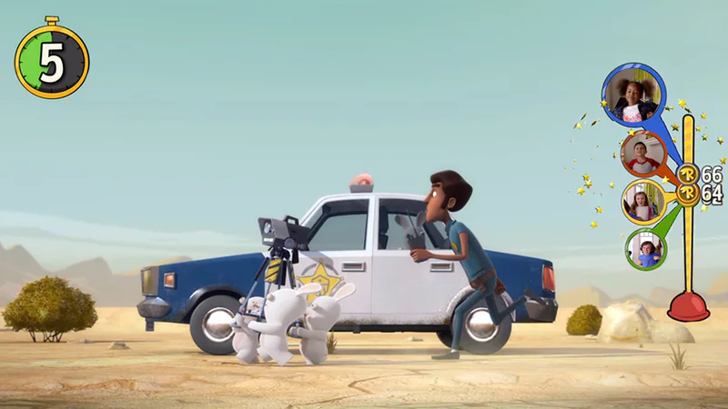 Rabbids Invasion: The Interactive TV Show screenshot 4