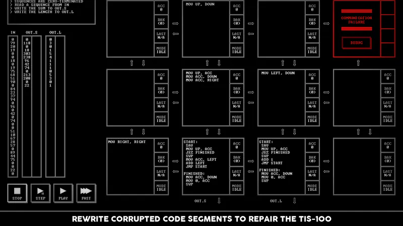 TIS-100 screenshot 4