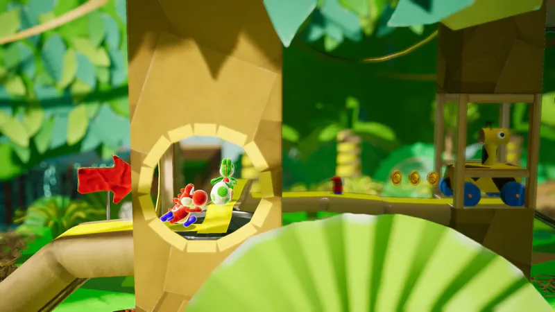 Yoshi's Crafted World screenshot 2