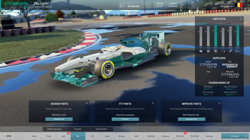 Motorsport Manager screenshot 2