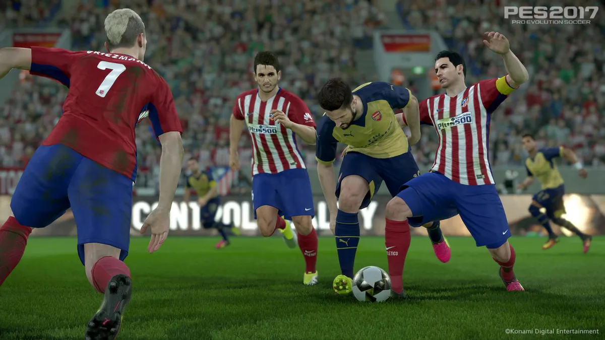 Pro Evolution Soccer 2017 artwork