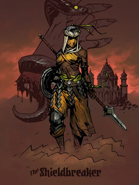 Darkest Dungeon - The Shieldbreaker cover