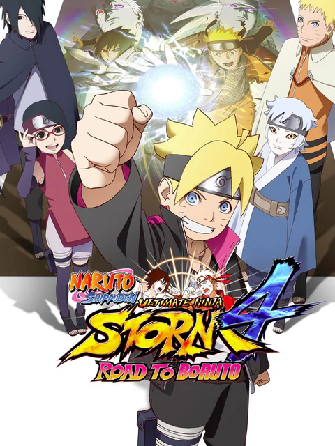 Naruto Shippuden Ultimate Ninja Storm 4 Road to Boruto cover
