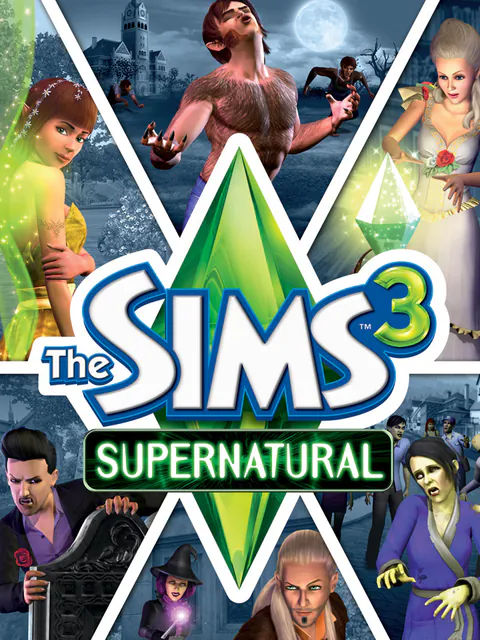 The Sims 3 - Supernatural cover