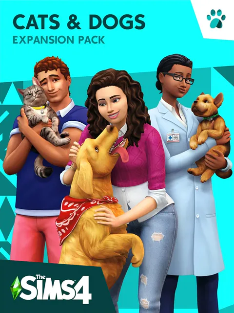 The Sims 4 - Cats & Dogs cover