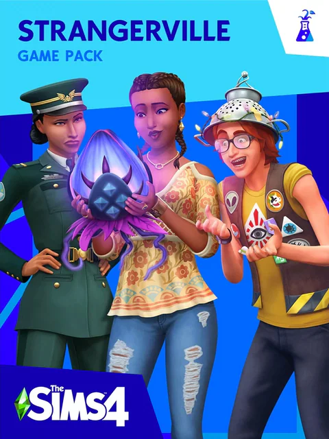 The Sims 4 - StrangerVille cover