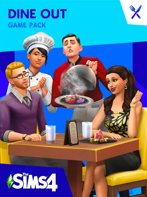 The Sims 4 - Dine Out cover