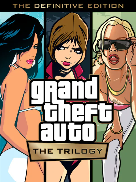 Grand Theft Auto: The Trilogy - The cover