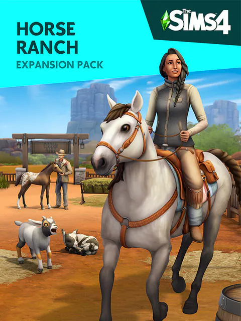 The Sims 4 - Horse Ranch cover