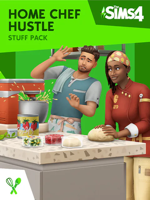 The Sims 4 - Home Chef Hustle Stuff Pack cover
