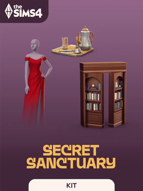 The Sims 4 - Secret Sanctuary Kit cover