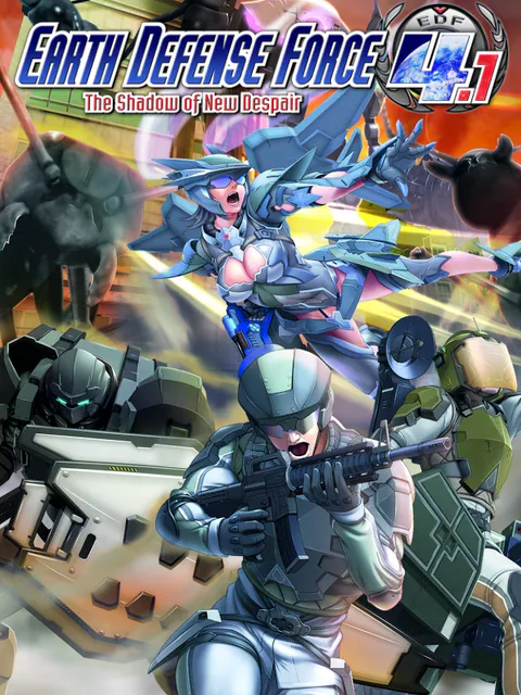 EARTH DEFENSE FORCE 4.1 The Shadow of New Despair cover