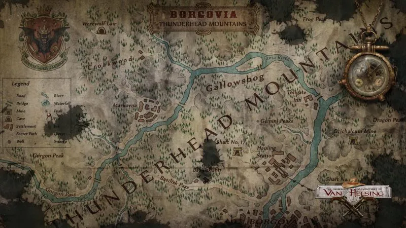 The Incredible Adventures of Van Helsing artwork