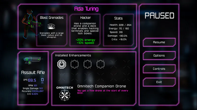 Neon Chrome screenshot 4
