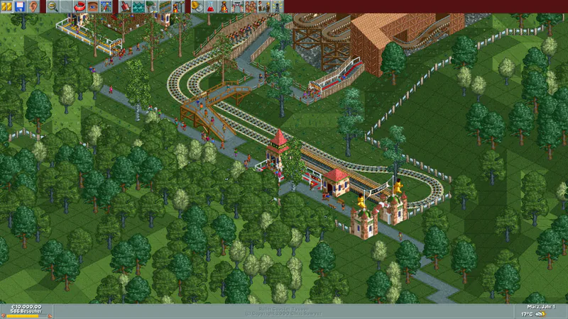 RollerCoaster Tycoon: Deluxe screenshot 2