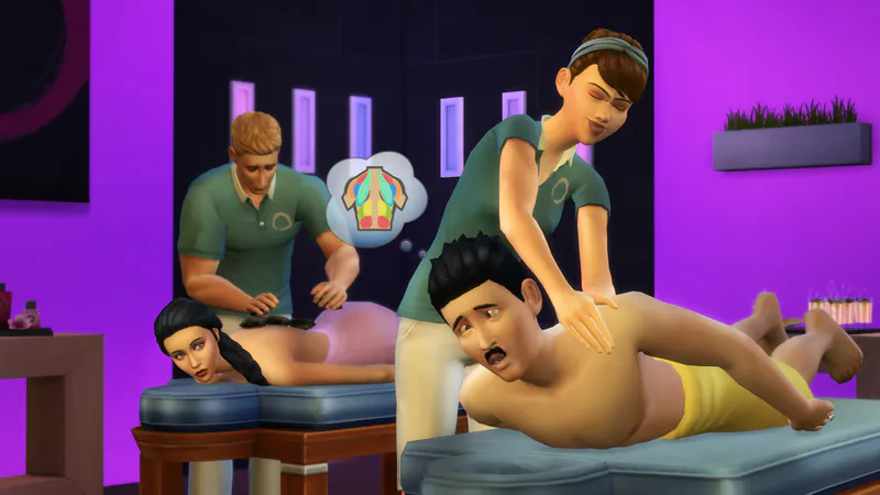 The Sims 4 - Spa Day Game Pack screenshot 2