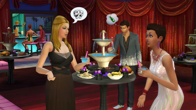 The Sims 4 - Luxury Party Stuff screenshot 3