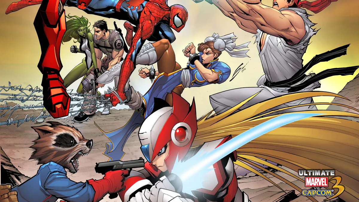 Ultimate Marvel vs. Capcom 3 artwork
