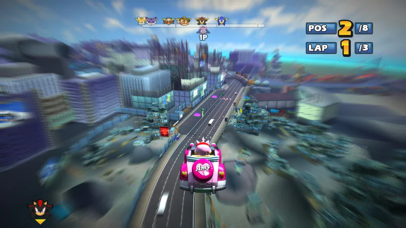 Sonic & Sega All-Stars Racing screenshot 2