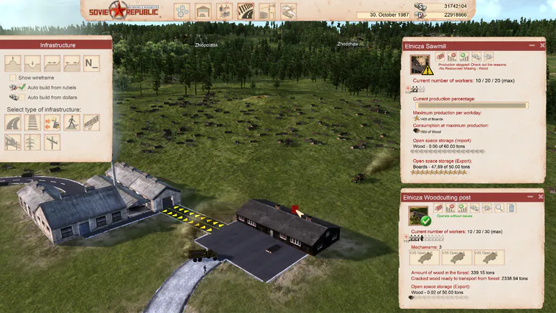 Workers & Resources: Soviet Republic screenshot 3