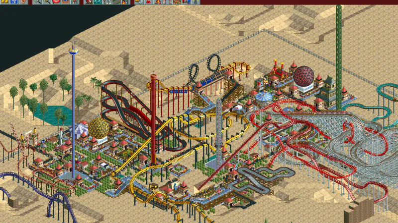 RollerCoaster Tycoon: Deluxe screenshot 4