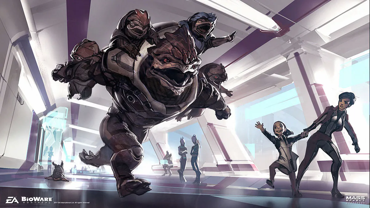 Mass Effect: Andromeda artwork