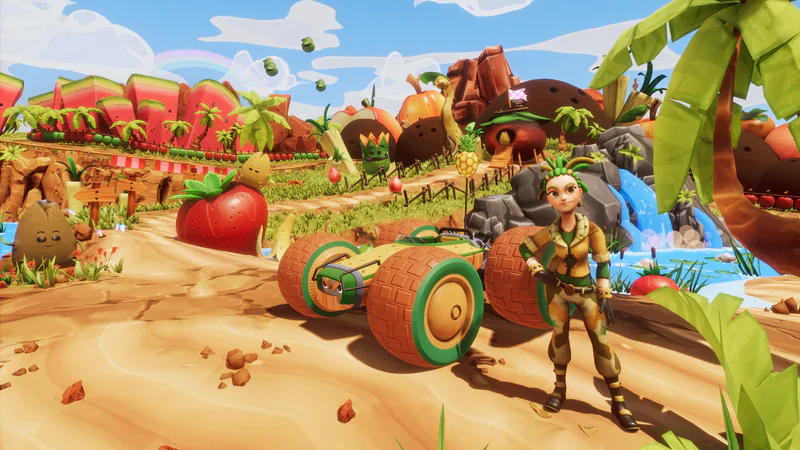 All-Star Fruit Racing screenshot 4