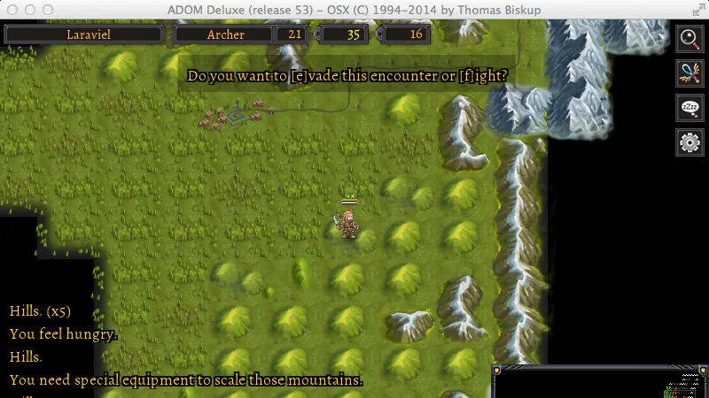 ADOM (Ancient Domains Of Mystery) screenshot 3