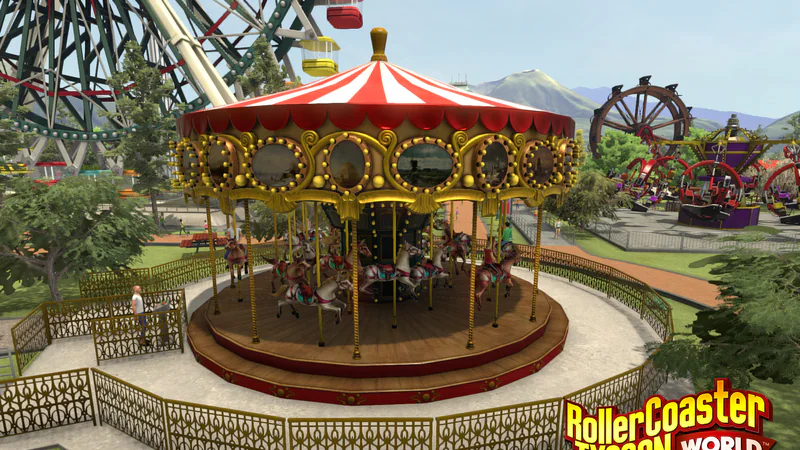 RollerCoaster Tycoon World screenshot 2