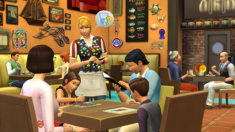 The Sims 4 - Dine Out screenshot 2