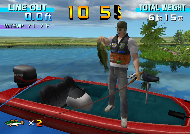 SEGA Bass Fishing screenshot 5