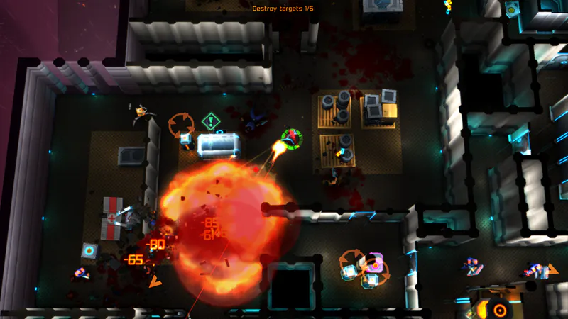 Neon Chrome screenshot 5