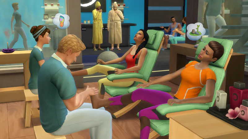 The Sims 4 - Spa Day Game Pack screenshot 3