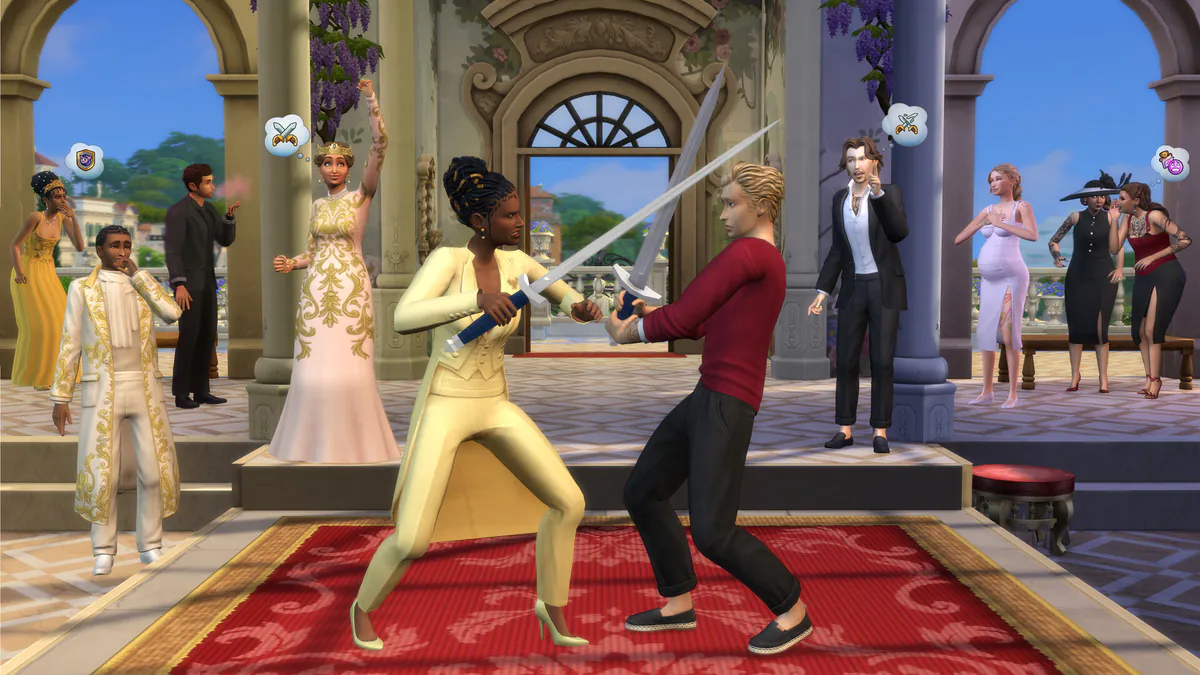The Sims 4 - Royalty & Legacy artwork