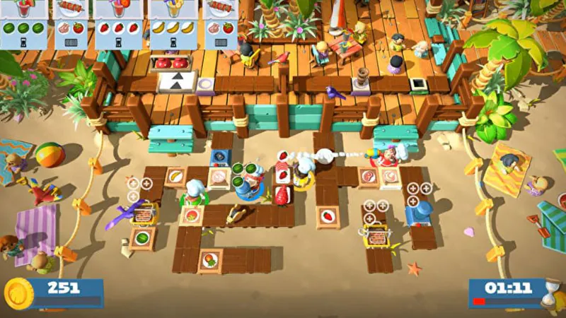 Overcooked! 2 - Surf 'n' Turf screenshot 2